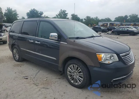 2013 Chrysler Town & Country Touring L z USA, uszkodzony, nr VIN 2C4RC1CG3DR778298
